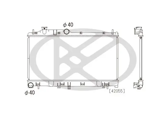 Radiators, Motora dzesēšanas sistēma KOYORAD PL091662