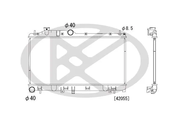 Radiators, Motora dzesēšanas sistēma KOYORAD PL092190