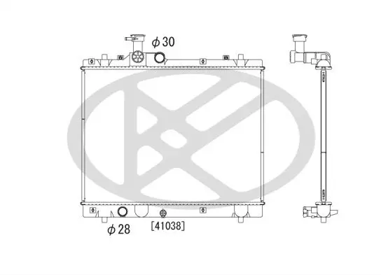 Radiators, Motora dzesēšanas sistēma KOYORAD PL102789