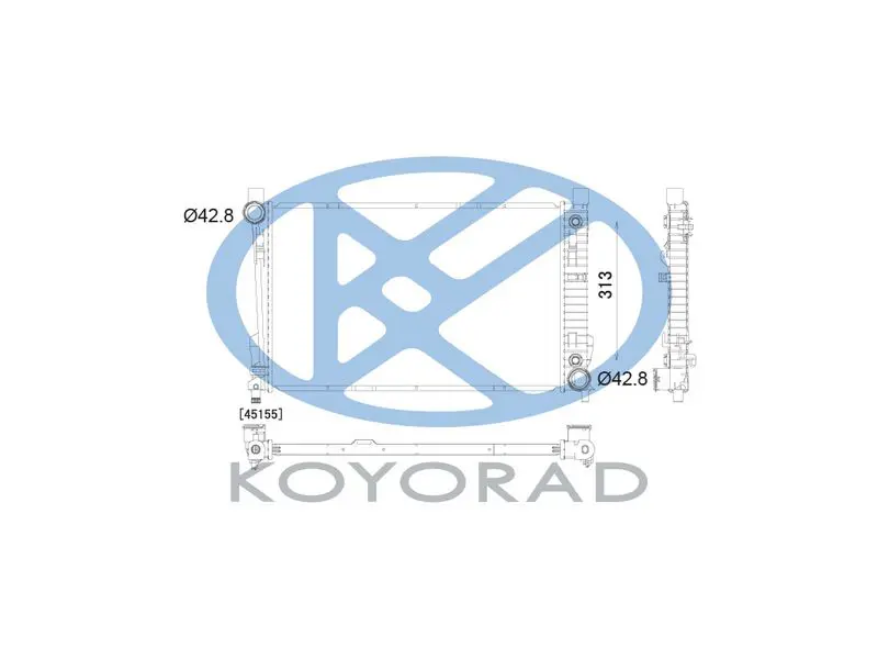 Radiators, Motora dzesēšanas sistēma KOYORAD PL412919R