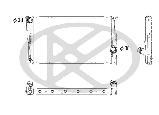Radiators, Motora dzesēšanas sistēma KOYORAD PL422085