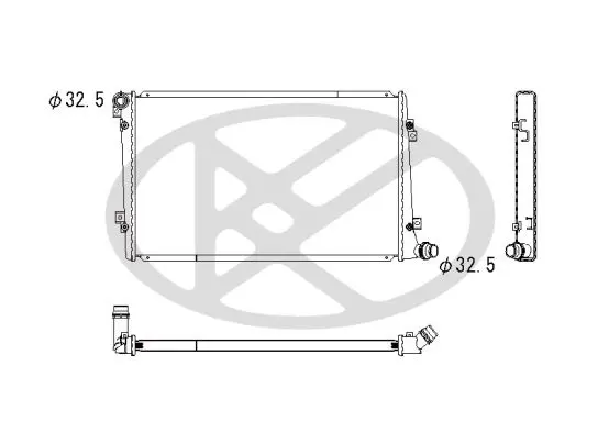 Radiators, Motora dzesēšanas sistēma KOYORAD PL442472