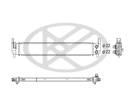 Radiators, Motora dzesēšanas sistēma KOYORAD PL443513