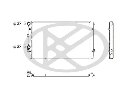 Radiators, Motora dzesēšanas sistēma KOYORAD PL452662