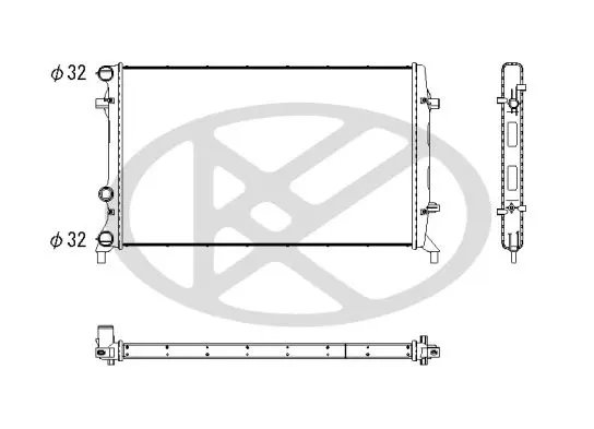 Radiators, Motora dzesēšanas sistēma KOYORAD PL452995