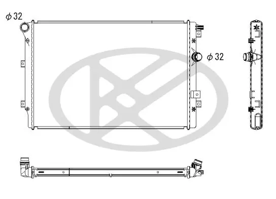 Radiators, Motora dzesēšanas sistēma KOYORAD PL453007