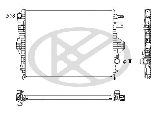 Radiators, Motora dzesēšanas sistēma KOYORAD PL453456