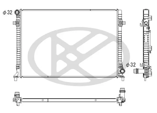 Radiators, Motora dzesēšanas sistēma KOYORAD PL453530