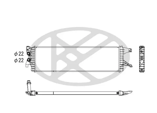 Radiators, Motora dzesēšanas sistēma KOYORAD PL453757R