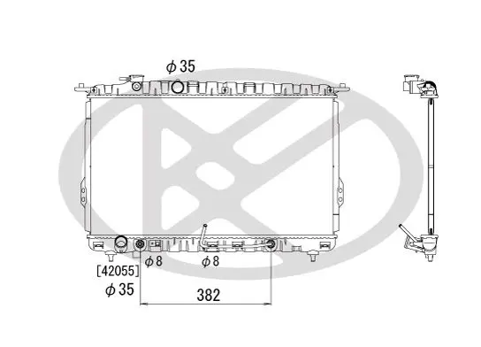 Radiators, Motora dzesēšanas sistēma KOYORAD PL811803