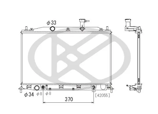 Radiators, Motora dzesēšanas sistēma KOYORAD PL812387