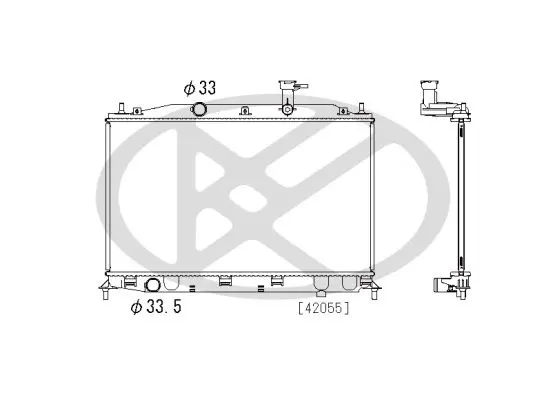 Radiators, Motora dzesēšanas sistēma KOYORAD PL812453