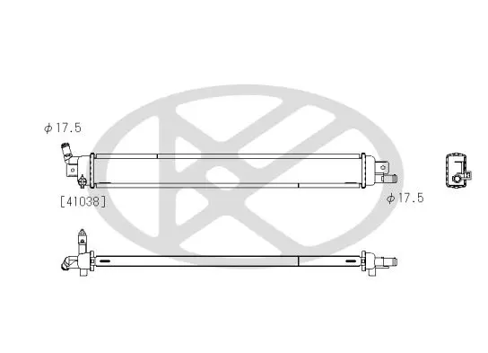 Radiators, Motora dzesēšanas sistēma KOYORAD PL823805