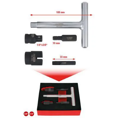 Set of Socket Wrench Inserts, oil