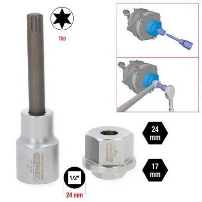 Mounting Tool Kit, alternator freewheel clutch