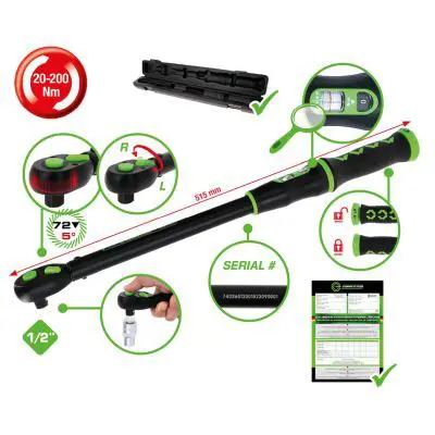 Dinamometriskā atslēga KS TOOLS 5120015