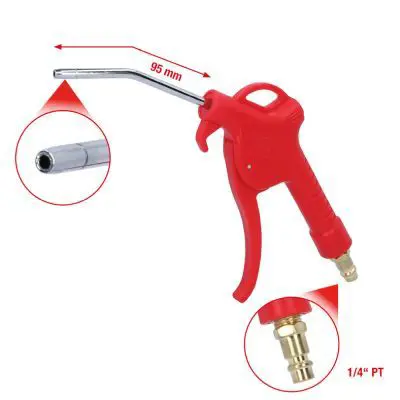 Birstu/Uzgaļu komplekts, Sūkšanas/Gaisa pistole KS TOOLS