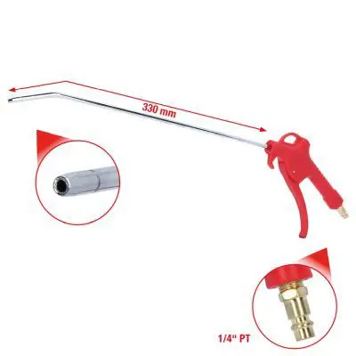 Birstu/Uzgaļu komplekts, Sūkšanas/Gaisa pistole KS TOOLS