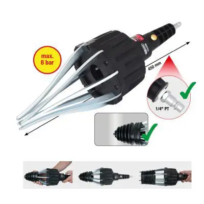 Montāžas komplekts, Gofrēts apvalks KS TOOLS