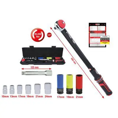 Dinamometrisko atslēgu komplekts KS TOOLS 5162400