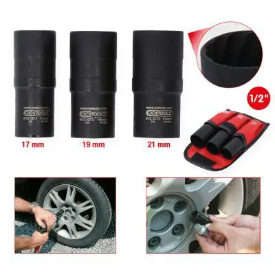 Power socket set KS TOOLS 9131270