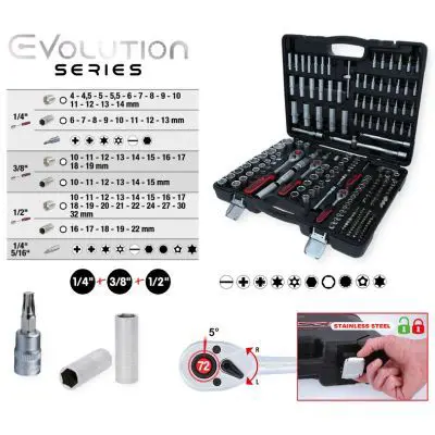 Muciņatslēgu komplekts KS TOOLS 9170795