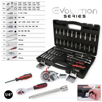 Muciņatslēgu komplekts KS TOOLS 9180847