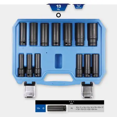 Power Socket Set KS TOOLS BT022625