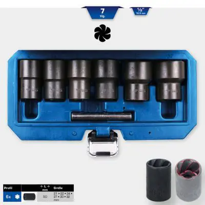 Muciņatslēgu komplekts KS TOOLS BT026005