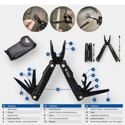 Daudzfunkcionāls nazis KS TOOLS BT100903