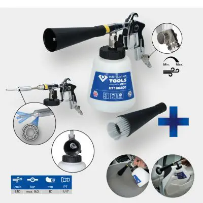 Sūkšanas/Gaisa pistole (Pneimatiskā) KS TOOLS BT160300