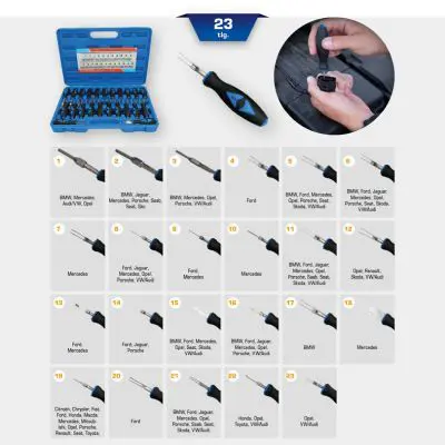 Noņemšanas instrumentu komplekts KS TOOLS BT511100
