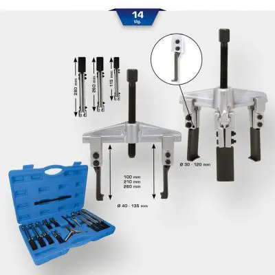 Noņemšanas palīgierīču komplekts KS TOOLS BT631000
