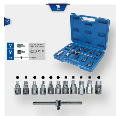 Set of Socket Wrench Inserts, oil
