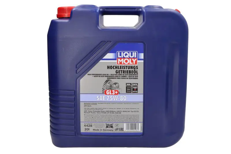 Transmission oil LIQUI MOLY 75W80 20L