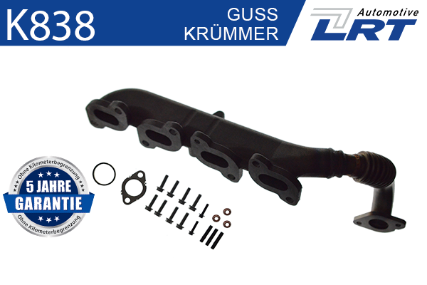 Manifold, exhaust system LRT K838