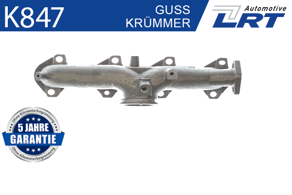 Manifold, exhaust system LRT K847
