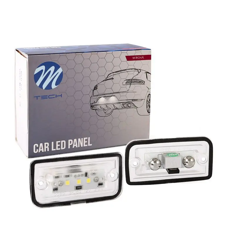 Numurzīmes apgaismojuma lukturis M-TECH CLP023