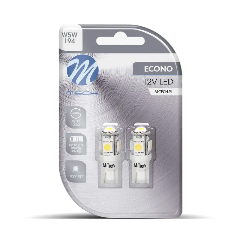 Bulb, direction indicator M-TECH LB054W