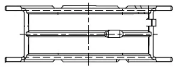 Kloķvārpstas gultnis MAHLE 001FL21834025
