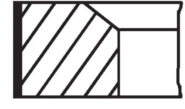 Piston Ring Kit MAHLE 007RS101180N0