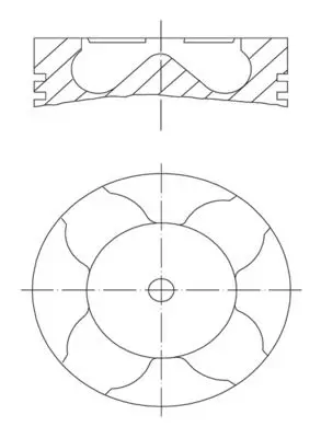 Virzulis MAHLE 227PI00111000