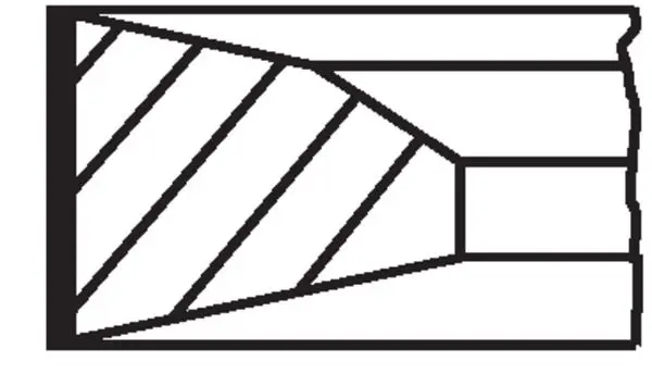 Virzuļa gredzenu komplekts MAHLE 227RS001430N0