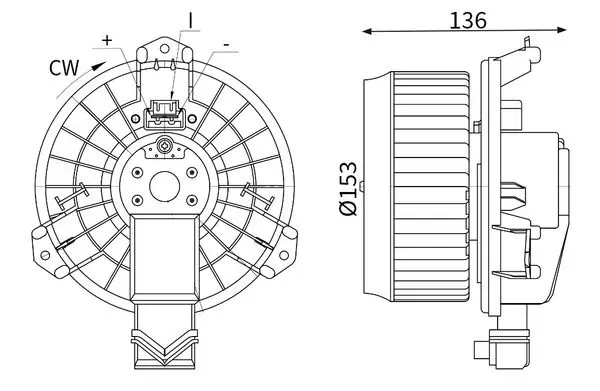 Salona ventilators MAHLE AB425000S