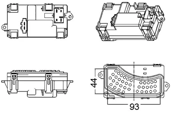 Regulators, Salona ventilators MAHLE ABR5000S