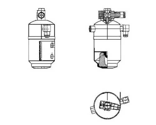 Sausinātājs, Kondicionieris MAHLE AD109000S