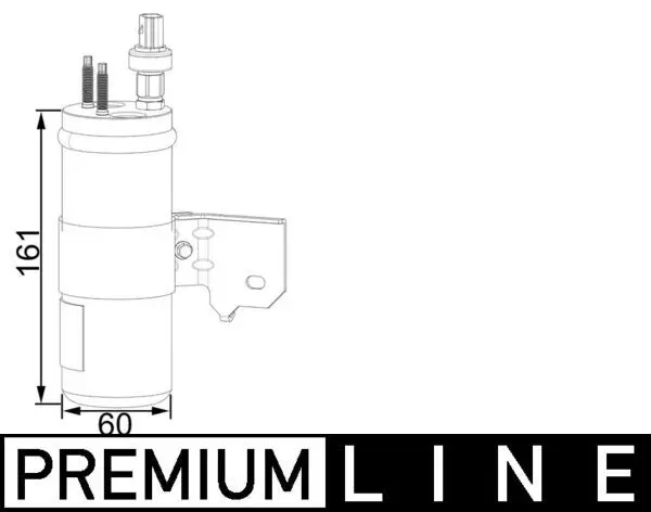 Sausinātājs, Kondicionieris MAHLE AD3000P