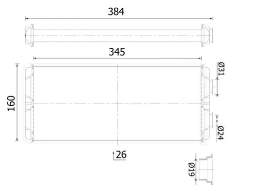 Siltummainis, Salona apsilde MAHLE AH296000S