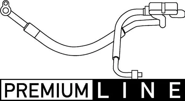 High-/Low Pressure Line, air conditioning MAHLE