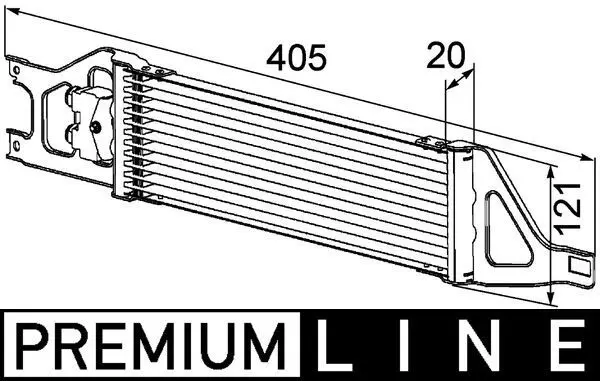 Eļļas radiators, Automātiskā pārnesumkārba MAHLE CLC57000P